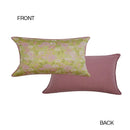 GobekUsa Contessa Camellia Throw Pillow Cover: French Retro 3D Floral Jacquard Cushion Case