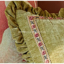 GobekUsa Dancing Crane Decorative Cushion Cover: High Grade French Retro Pillow Case 45x45cm