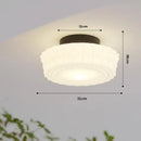 GobekUsa French Retro Shanghai Style Glass Lamp Chandelier