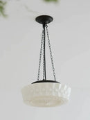 GobekUsa French Retro Shanghai Style Glass Lamp Chandelier