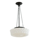 GobekUsa French Retro Shanghai Style Glass Lamp Chandelier