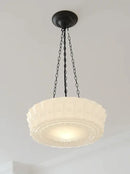 GobekUsa French Retro Shanghai Style Glass Lamp Chandelier