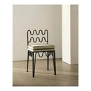 GobekUsa French Retro Wave Dining Table and Chair Set