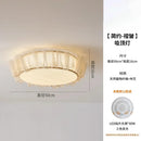 GobekUsa Cream Wind LED Ceiling Light- Modern French Design for Home Decor