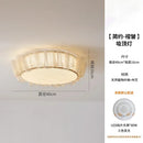 GobekUsa Cream Wind LED Ceiling Light- Modern French Design for Home Decor