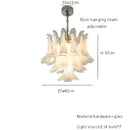 GobekUsa French Style Glass Chandelier for Living Room Decoration