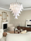 GobekUsa French Style Glass Chandelier for Living Room Decoration