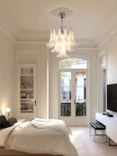 GobekUsa French Style Glass Chandelier for Living Room Decoration