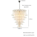 GobekUsa French Style Glass Chandelier for Living Room Decoration