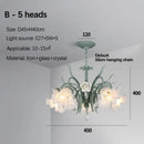 GobekUsa Crystal Flower Chandelier: Luxury LED French Style for Home, Hotel, or Shop