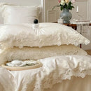 GobekUsa French Wedding Chic 1000TC Egyptian Cotton Bedding Set