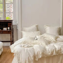GobekUsa French Wedding Chic 1000TC Egyptian Cotton Bedding Set