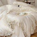 GobekUsa French Wedding Chic 1000TC Egyptian Cotton Bedding Set