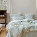 GobekUsa French Wedding Chic 1000TC Egyptian Cotton Bedding Set