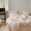 GobekUsa French Wedding Chic 1000TC Egyptian Cotton Bedding Set