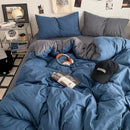 GobekUsa Fresh Solid Color Cotton Quilt Set - 4-Piece