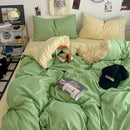 GobekUsa Fresh Solid Color Cotton Quilt Set - 4-Piece