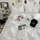 GobekUsa Fresh Solid Color Cotton Quilt Set - 4-Piece
