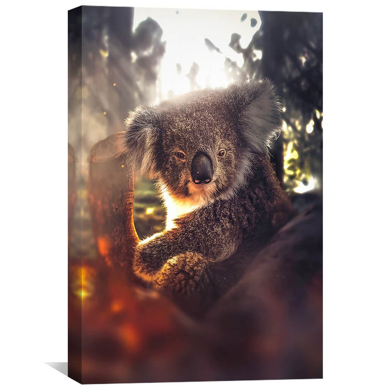 Friendly Koala Canvas