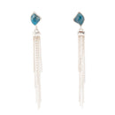 Fringed Apatite Earrings