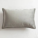 Fringed velvet cushion cover – living room quilted pillow by Decorbites