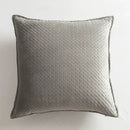 Fringed velvet cushion cover – living room quilted pillow by Decorbites