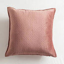 Fringed velvet cushion cover – living room quilted pillow by Decorbites