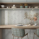 Pebble Glossy Subway Ceramic Tiles 3x6