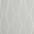 Pebble Glossy Longest Hexagon Ceramic Tiles 3x7 7/8