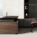 Frisco · Modern L-Shaped Executive Desk by Arc Grove