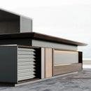 Frisco · Modern L-Shaped Executive Desk by Arc Grove