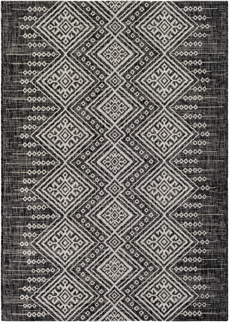 Frankville Black&White All Over Performance Rug