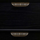 Frond, Solid Brass Edge Pulls