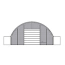 Front Panel with Winch Door for 50'x40'x17' Double Truss Container Shelter