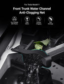 Front Trunk Drain Channel Filter Net for Model Y | Prevent Water Damage (2-Pack)