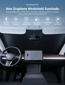 Front Windshield Sunshade for Model 3 / Model Y | TESERY