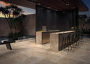 Frontier20 Travertine Cross Cut Cream Look Porcelain Pavers 24x24
