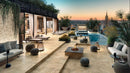 Frontier20 Travertine Cross Cut Philadelphia Look Porcelain Pavers 12x24