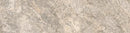 Frontier20 Travertine Cross Cut Silver Coping & Stair Tread Corner Right Look Porcelain Moldings 12x24