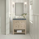 James Martin Breckenridge 30" Single Bathroom Vanity, Whitewashed Oak