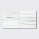 Frost White 1/2 Polished Marble Tiles 12x24