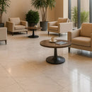 Mink White Polished Marble Tiles 24x24