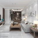 Mink White Polished Marble Tiles 24x24