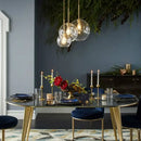 GobekUsa Glass Ball Pendant Light for Living and Dining Spaces