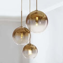 GobekUsa Glass Ball Pendant Light for Living and Dining Spaces
