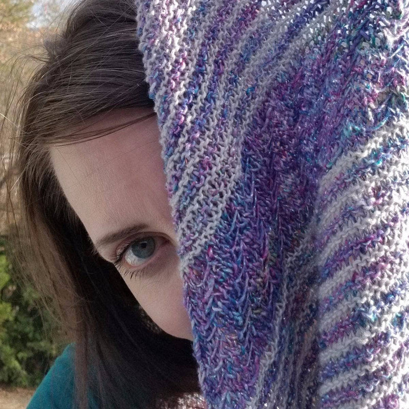 Frosted Forest Wrap Knitting Pattern