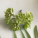 Frosted greenery berry stamen bundle for living room diy decor by Decorbites