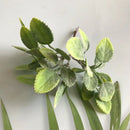 Frosted greenery berry stamen bundle for living room diy decor by Decorbites