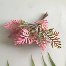 Frosted greenery berry stamen bundle for living room diy decor by Decorbites