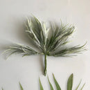 Frosted greenery berry stamen bundle for living room diy decor by Decorbites